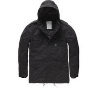 Vintage Industries Darren Parka Jacke, schwarz, Größe M für Männer