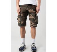 Vintage Industries - Gandor Woodland - Shorts - Tarnfarben - XS - 100% Baumwolle Tarnfarben XS