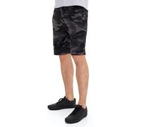 Vintage Industries - Greytown Dark Camo - Shorts - Tarnfarben - M - 80% Baumwolle, 20% Polyester,Schweiß Tarnfarben M