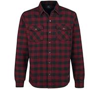 Vintage Industries Harley Check Shirt rot, Größe XL, Herren, Synthetik