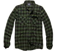 Vintage Industries Harley Check Shirt grün, Größe L, Herren, Synthetik