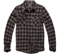 Vintage Industries Harley Check Shirt grau, Größe M, Herren, Synthetik