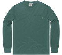 Vintage Industries Grant Pocket Langarmshirt, grün-blau, Größe 2XL für Männer