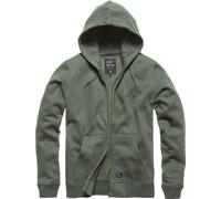 Vintage Industries Sweatjacke Redstone Hooded Sweatshirt Mid Grey-L