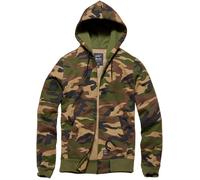Vintage Industries Hoodie Redstone Hooded Sweatshirt Woodland Camo-XL