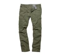Vintage Industries Reydon BDU Premium Hose, 100 % Baumwoll-Twill, Grün, Unisex. M