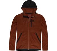 Vintage Industries Vitor Hollow Fibre Fleece Zip Hoodie, orange, Größe L für Männer