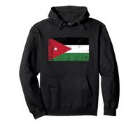 Vintage Jordan Banner Fan Jordanien Flagge Retro Pullover Hoodie