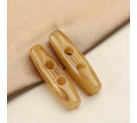 Vintage-Knöpfe 10 Stück 31/39 mm ovale Hornknöpfe, Knebelknöpfe for Strickjacken, grüne Knöpfe, Harzknöpfe for Stricken(Khaki,31mm/10pcs)