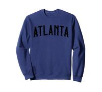 Vintage-Look mit Aufschrift im Retro-Look von Atlanta Georgia Sweatshirt