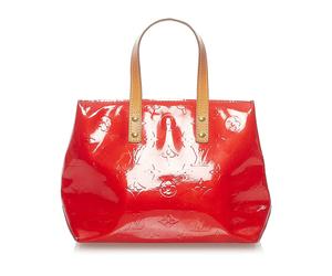 Vintage Louis Vuitton Vernis Reade PM Red Einheitsgröße
