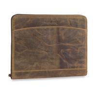 Greenburry Vintage Ringmappe Leder 26 cm braun