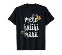 Vintage Mele Kalikimaka Hawaiian Christmas Xmas Hawaii T-Shirt