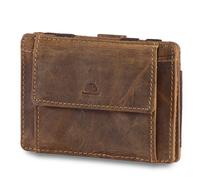Greenburry Vintage Magic Geldbörse RFID Leder 10 cm brown (1608A-25)