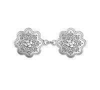 Vintage Pullover Clip elastische Kette Business Meeting Schmuck Legierung Textur Kleidung Schmuck für modische Frauen Pullover Schutz