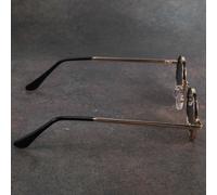 Vintage Runde Sonnenbrille Design Frauen Maenner Luxus Retro Uv400 Brille Mode Shades Schwarz & Gold