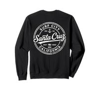 Vintage Santa Cruz Surf City California West Coast Retro Sweatshirt