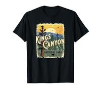 Vintage-Souvenir im Kings-Canyon-Nationalpark, Kalifornien, USA T-Shirt