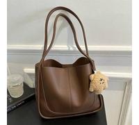 Vintage Stil Damen Mode Lässig vielseitige PU Farbblock Große Kapazität Shopper Tasche, Schultertasche, Rucksack, geräumig, tragbar, klassisch Lässig,