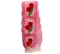 Vintage Style Gestricktes Stirnband Gestrickte Blume Stirnband mit verstellbarem Verschluss für Erwachsene für Sport und Party