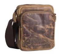 GreenBurry Vintage Travel-1 Schultertasche klein Leder 1611-25
