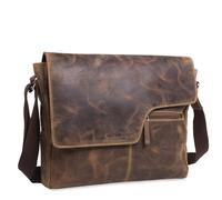 Greenburry Vintage Original Umhängetasche Leder 32 cm