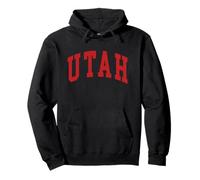 Vintage Utah Herren Utah Frauen Retro UT Rot Grau Schwarz Tee Geschenk Pullover Hoodie