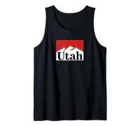 Vintage Utah Retro 90er Street Style Mountain Grafik Tank Top