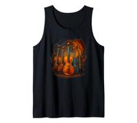Vintage Violine Musik Shirt Geschenk Klassische Musiker Tank Top