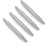 VintageTime Uhren | 4 x Armband dicke Stifte 2,5 mm Federstegstifte | 4 Stück | Edelstahl - 18 mm 20 mm 22 mm, 28 mm