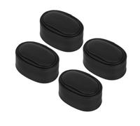 VINTORKY Uhrenbeweger Pu Kissen Schwarz für Mechanische Uhren 4 Stück Ersatzkissen aus Schwamm Einfaches und Bequemes Design zum Schutz und Aufbewahren von Uhren