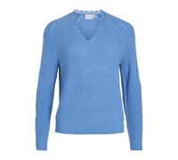 Vila Strickpullover Damen hellblau, M