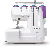 Viola Look T8 Overlock Nähmaschine, Differentialtransport, Led, Perfekte 2/3 oder 4-Faden-Nähte zum Nähen, Overlockmaschine Einstellbarer Stichlänge