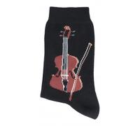 Violine-Socken - Sockengrößen: 43-45