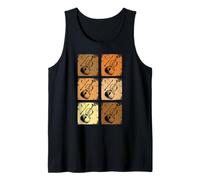 Violinist-Musiker Geigen Country-Musik-Instrument Violine Tank Top