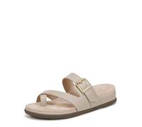 Vionic Damen Carmela Leder Oatmeal Sandalen 39 EU
