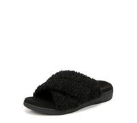Vionic Damen Relax Ii Slipper, Schwarzes Lammfell, 42 EU