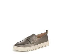 Vionic Damen Uptown Loafer, Gunmetal Leather, 38 EU