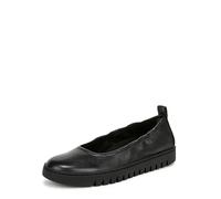 Vionic Damen Uptown Ballet Flat, Schwarzes Leder, 39 EU