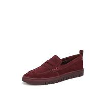 Vionic Damen Uptown Loafer, Cherry Jubilee Suede Leather, 38.5 EU