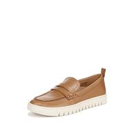 Vionic Damen Uptown Loafer, Kamelbraun Leder, 38.5 EU Weit