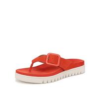 Vionic Damen Uptown Marin Flipflop, Cherry Tomato Nubuck, 41 EU