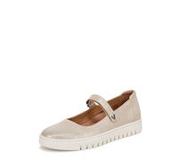 Vionic Damen Uptown Maryjane Mary Jane Flat, Goldfarbenes Wildleder, 35 EU