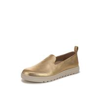 Vionic Damen Uptown Willa Sneaker, Goldfarbenes Metallleder, 38 EU