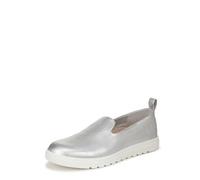 Vionic Damen Uptown Willa Sneaker, Silver Metal Leather, 38 EU