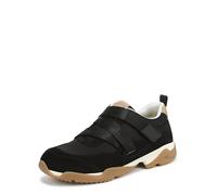 Vionic Damen Walk Slim GIA Sneaker, Schwarzes Wildleder, 36.5 EU Weit