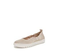 Vionic Women's Uptown Ballet Flat, Soft Gold Leather, 42 EU