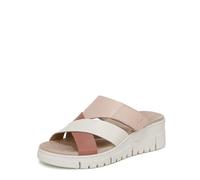 Vionic Women's Uptown Sunset Slide Sandal, Cinder Rose Multi Leather, 39 EU