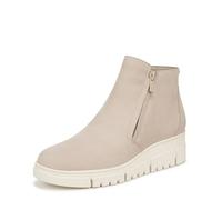 Vionic Women's Uptown Sur Ankle Boot, Oatmeal Tan Nubuck, 8.5 Wide