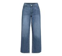 Vila Palma Wide Fit Mbd Pal251 Jeans 36 Medium Blue Denim